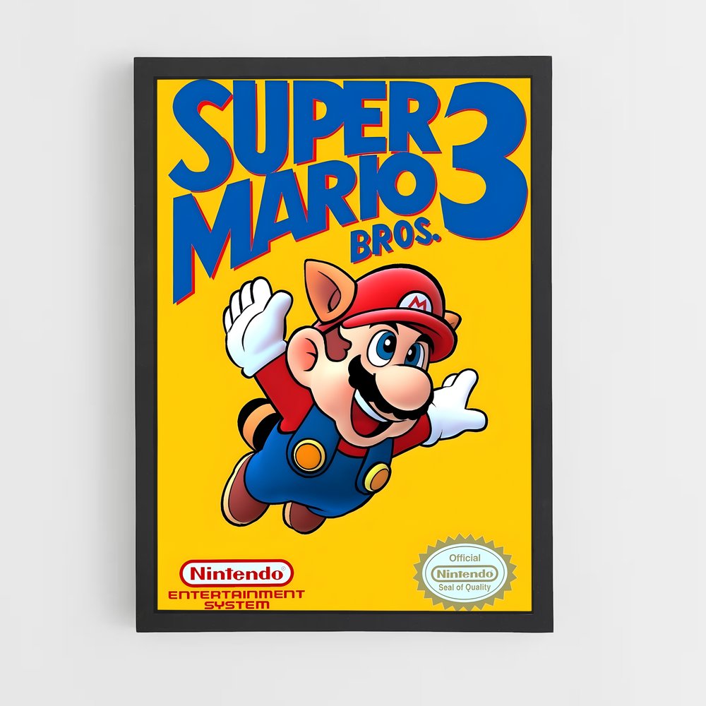 Poster Super Mario Bros 3 (vue 2)