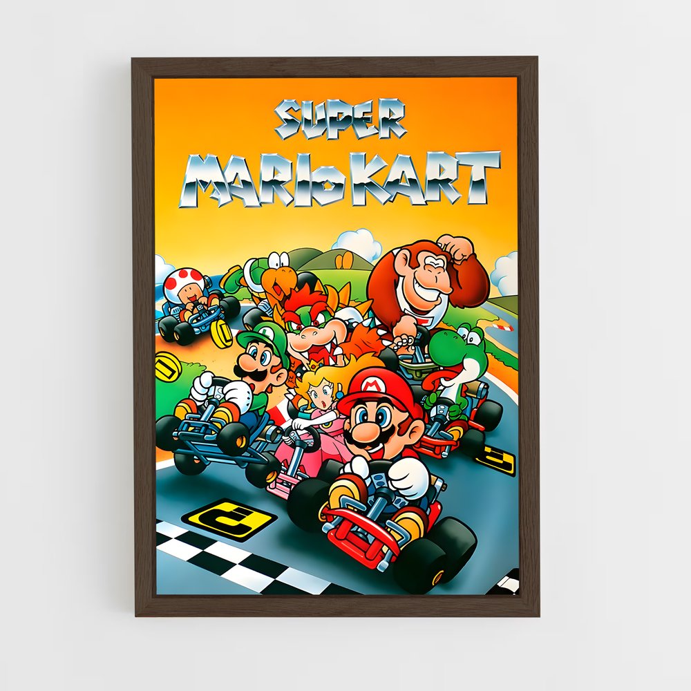Poster Mario Kart Rétro (vue 5)