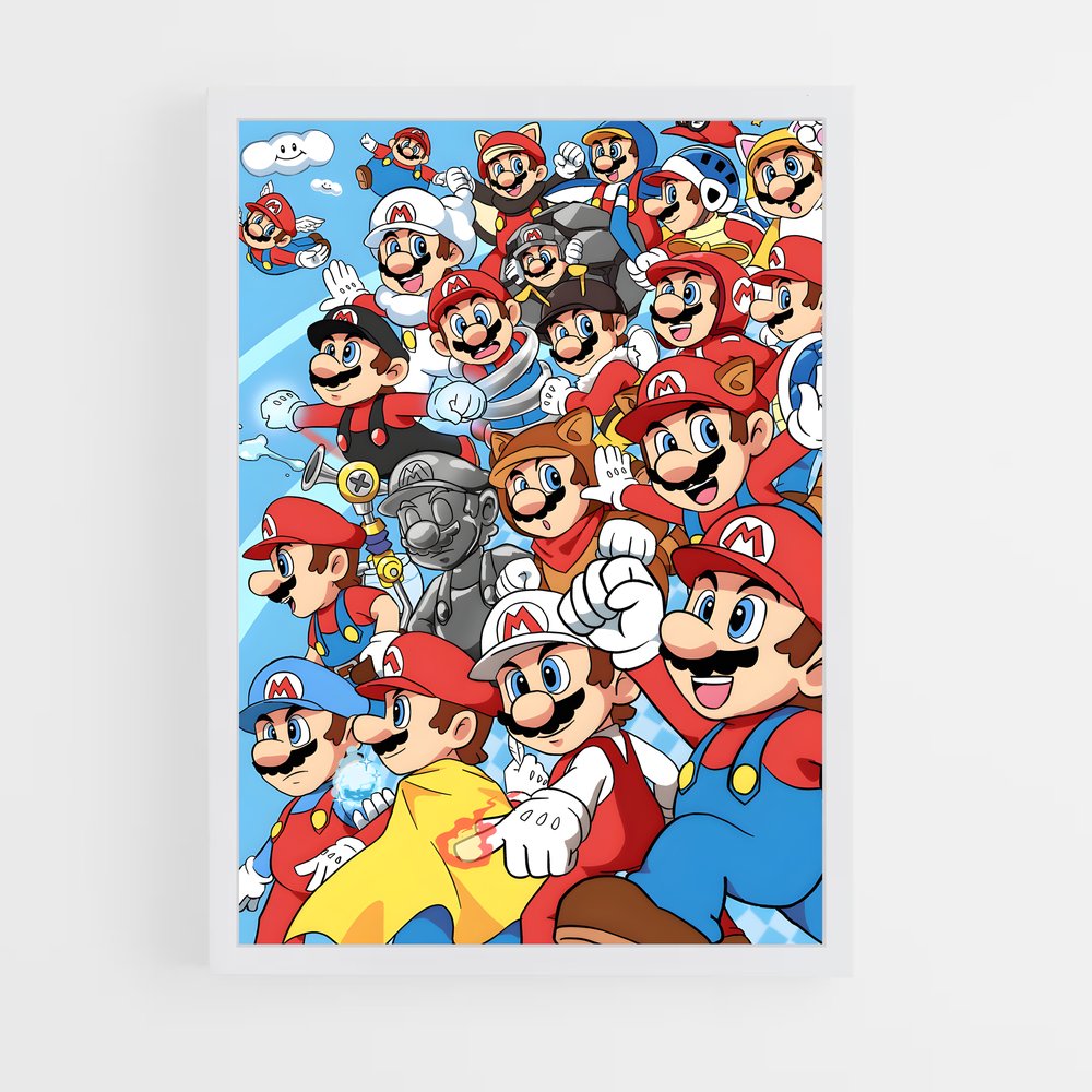 Poster Mario Fanart (vue 3)