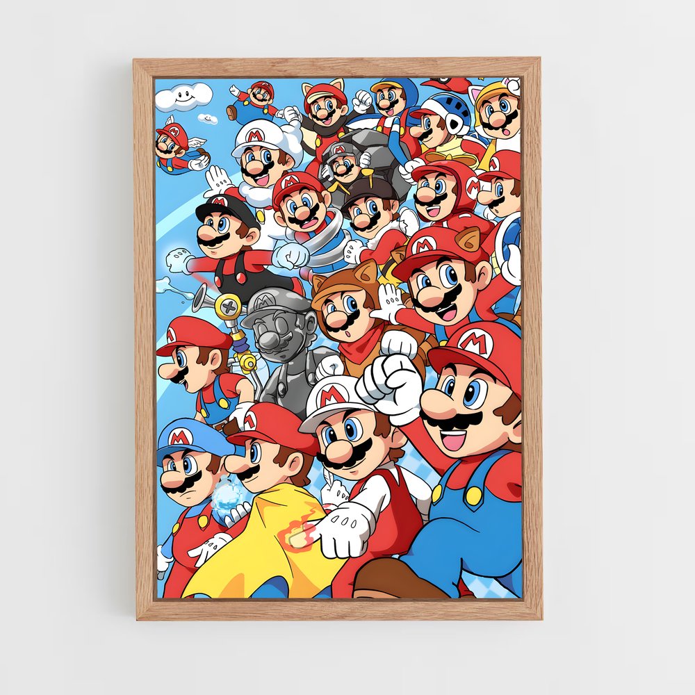 Poster Mario Fanart (vue 4)