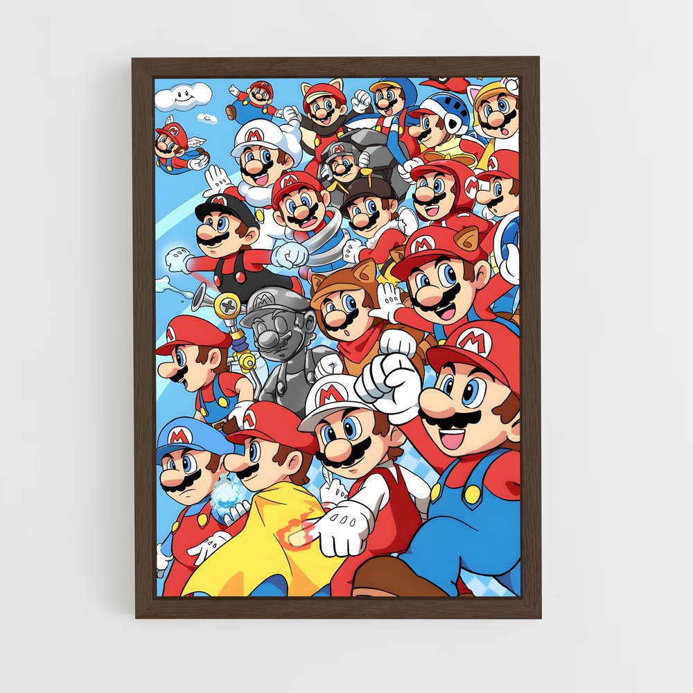 Poster Mario Fanart (vue 5)