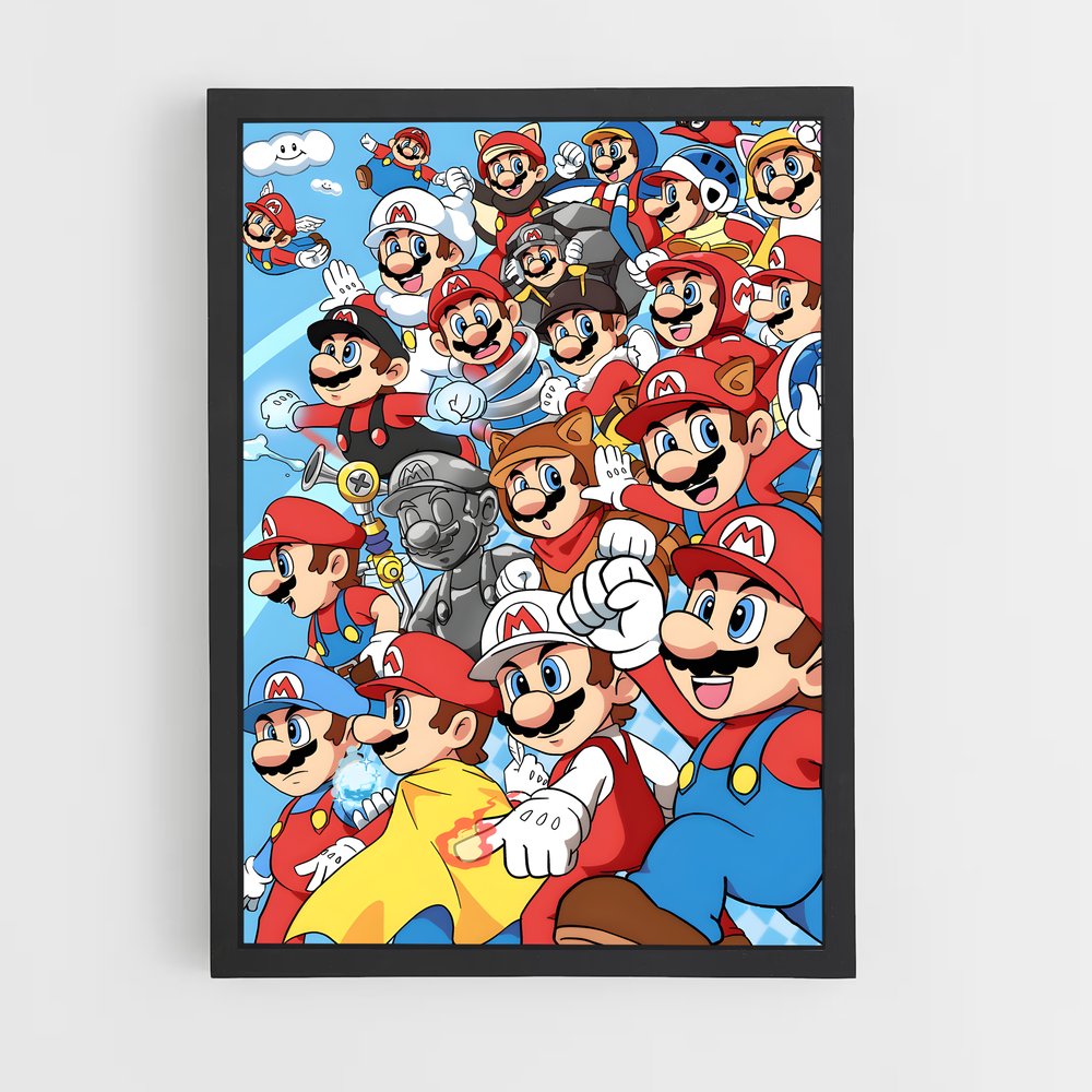 Poster Mario Fanart (vue 2)