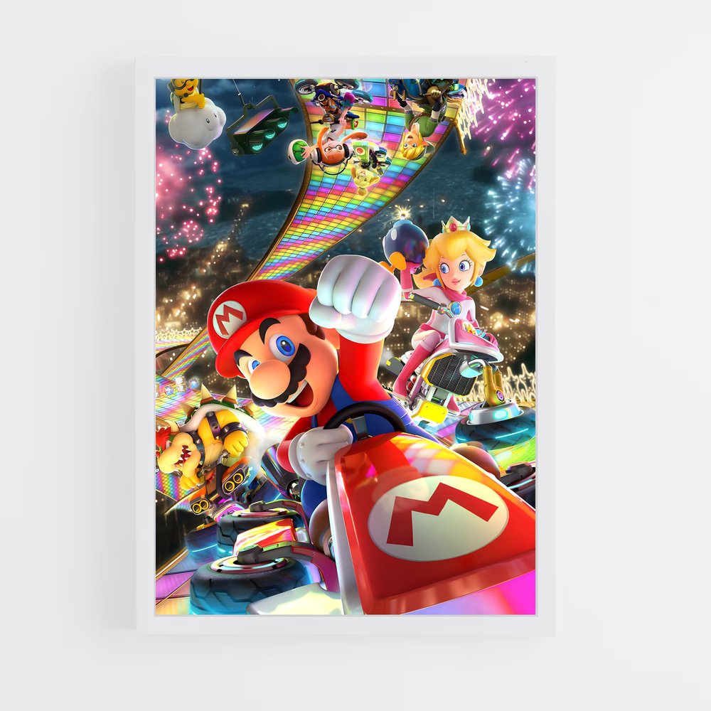 Poster Mario Kart (vue 3)