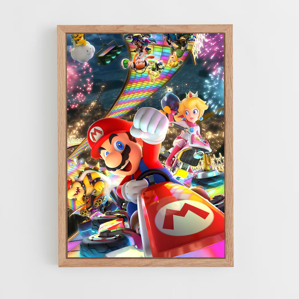 Poster Mario Kart (vue 4)