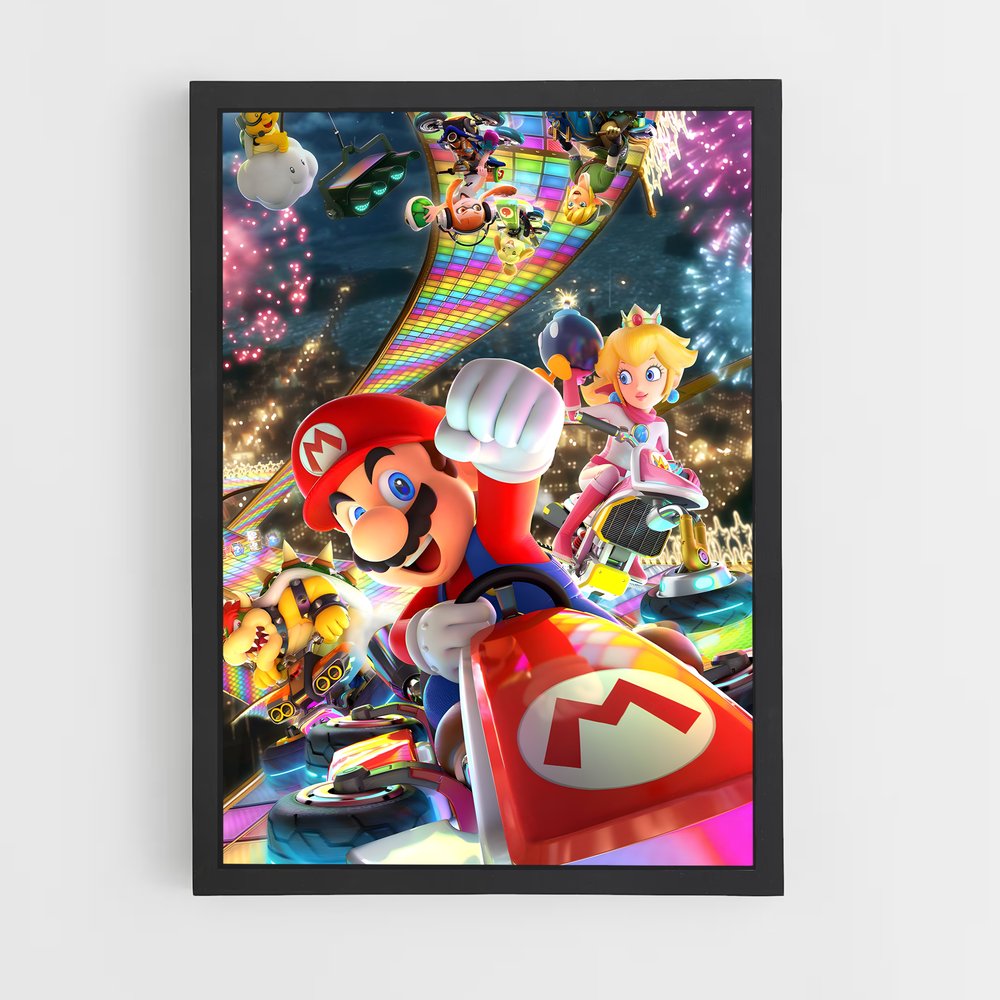 Poster Mario Kart (vue 2)
