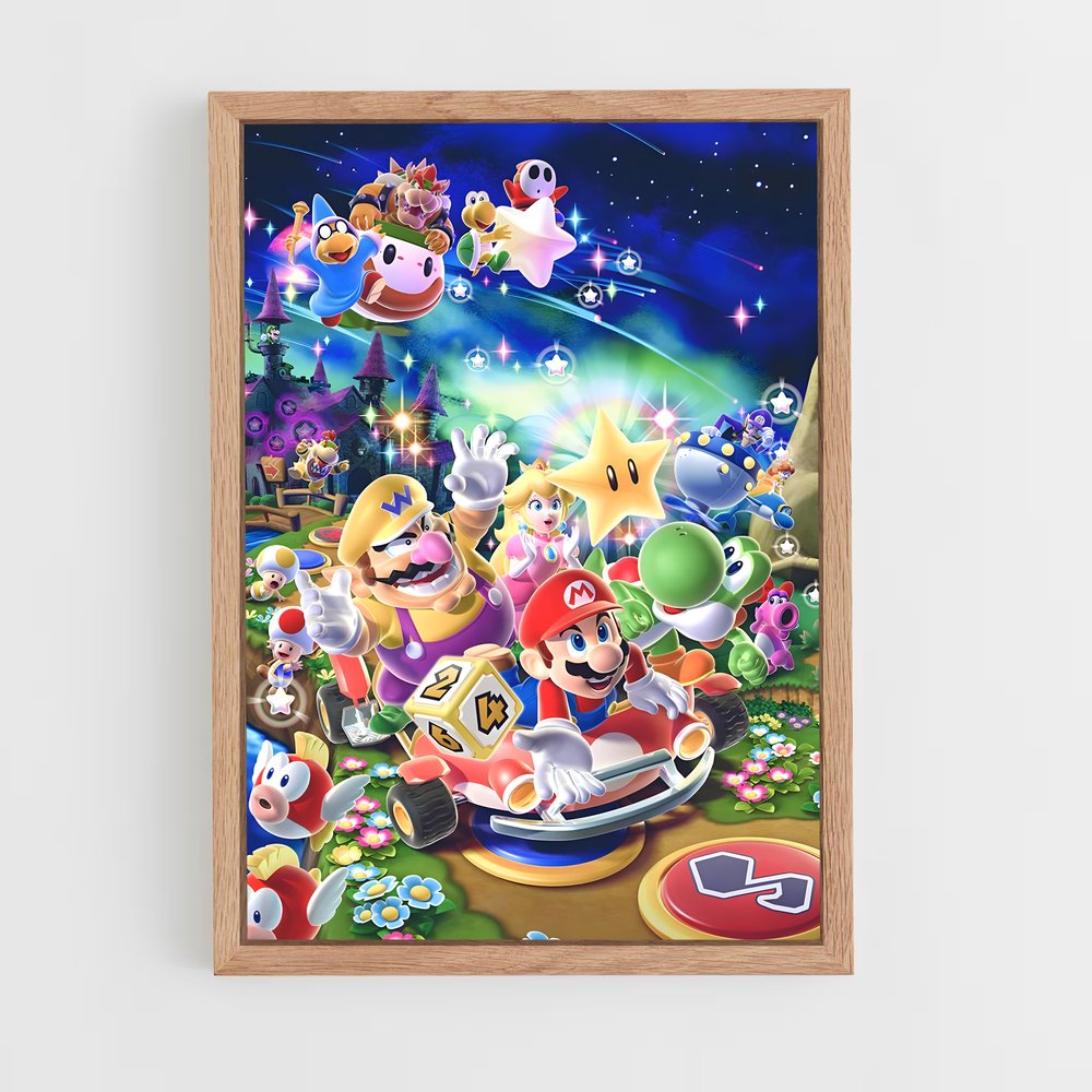 Poster Mario Party (vue 4)