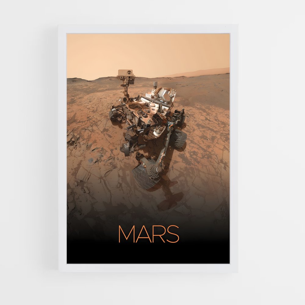 Poster Rover Rouge (vue 3)