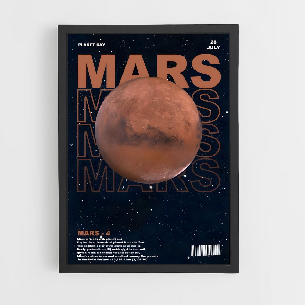 Poster Red Planet (vue 2)