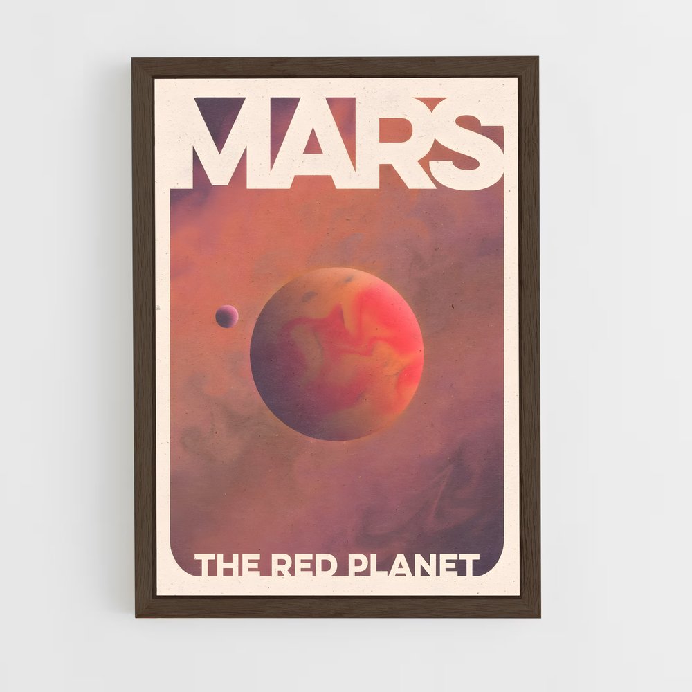 Poster Mars Red Planet (vue 5)