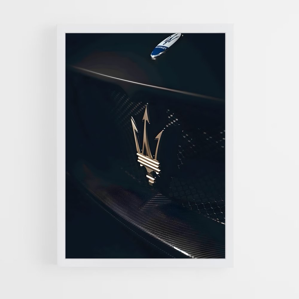 Poster Trident de Luxe – affiche Maserati (vue 3)