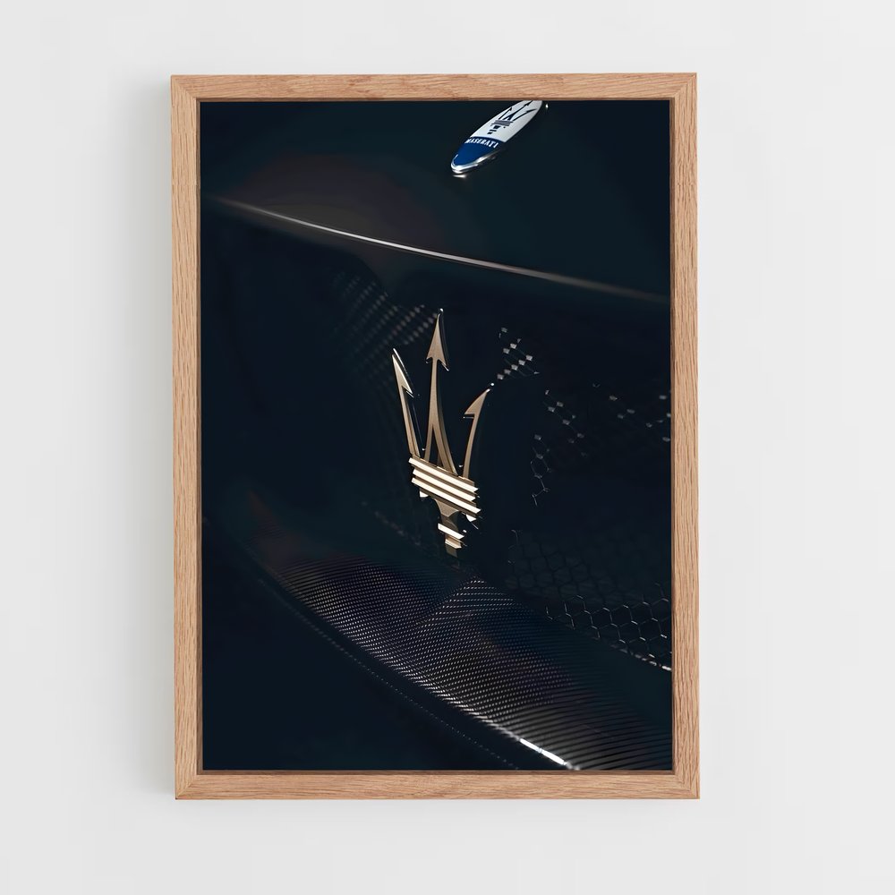 Poster Trident de Luxe – affiche Maserati (vue 4)