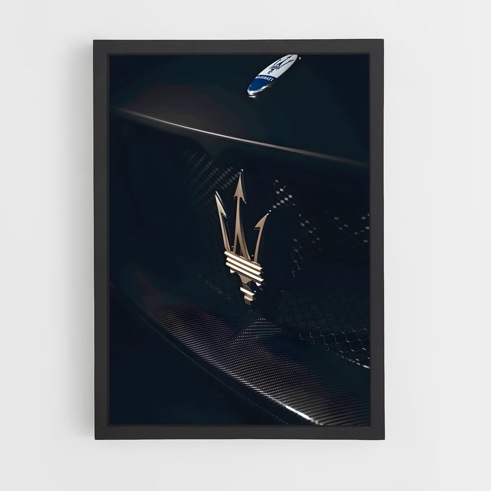 Poster Trident de Luxe – affiche Maserati (vue 2)