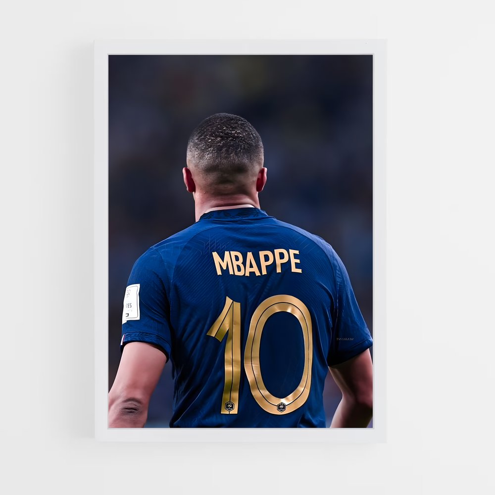 Poster Mbappe France – affiche Football (vue 3)