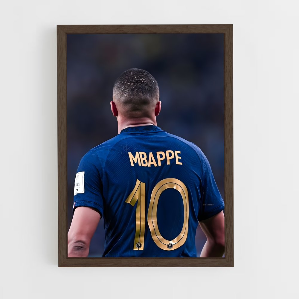 Poster Mbappe France – affiche Football (vue 5)