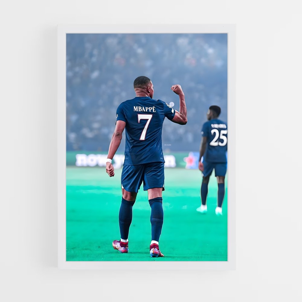 Poster Mbappe But – affiche Football (vue 3)