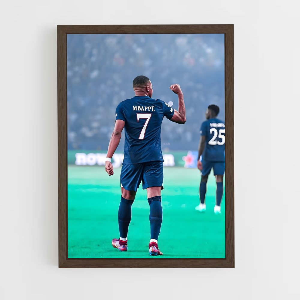 Poster Mbappe But – affiche Football (vue 5)
