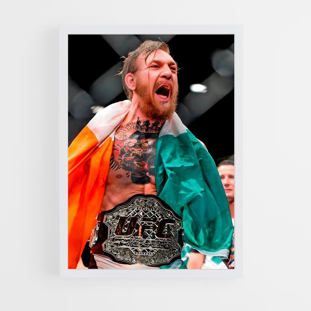 Poster Mcgregor Irlande – affiche MMA (vue 3)