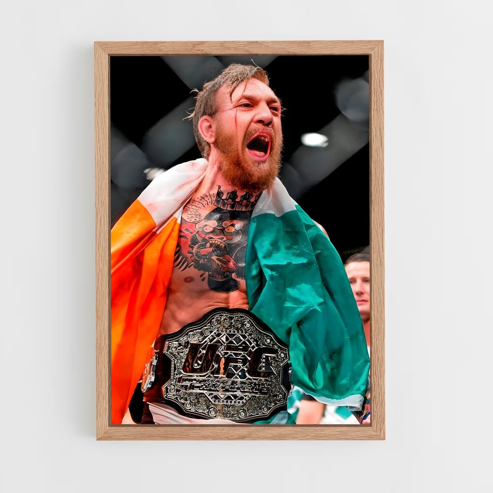 Poster Mcgregor Irlande – affiche MMA (vue 4)