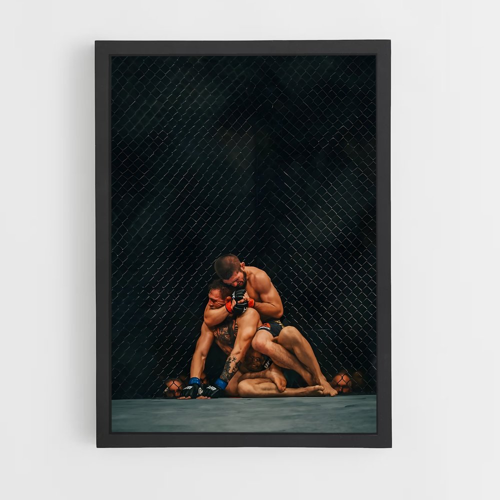 Poster Mcgregor Soumission – affiche MMA (vue 2)