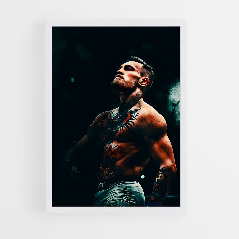 Poster Mcgregor Pause – affiche MMA (vue 3)