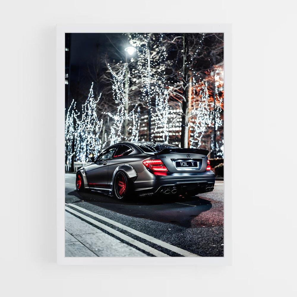Poster C63 Classic – affiche Mercedes (vue 3)