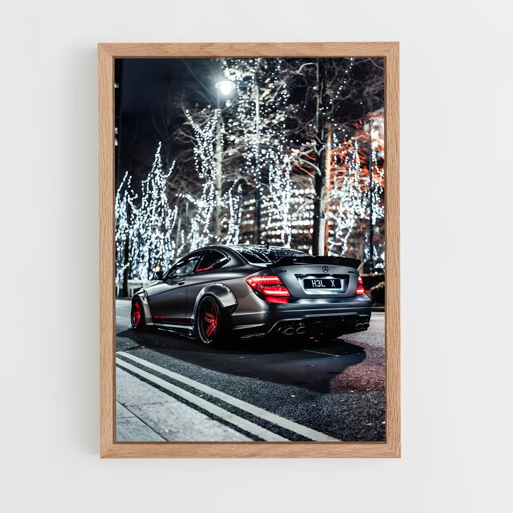 Poster C63 Classic – affiche Mercedes (vue 4)