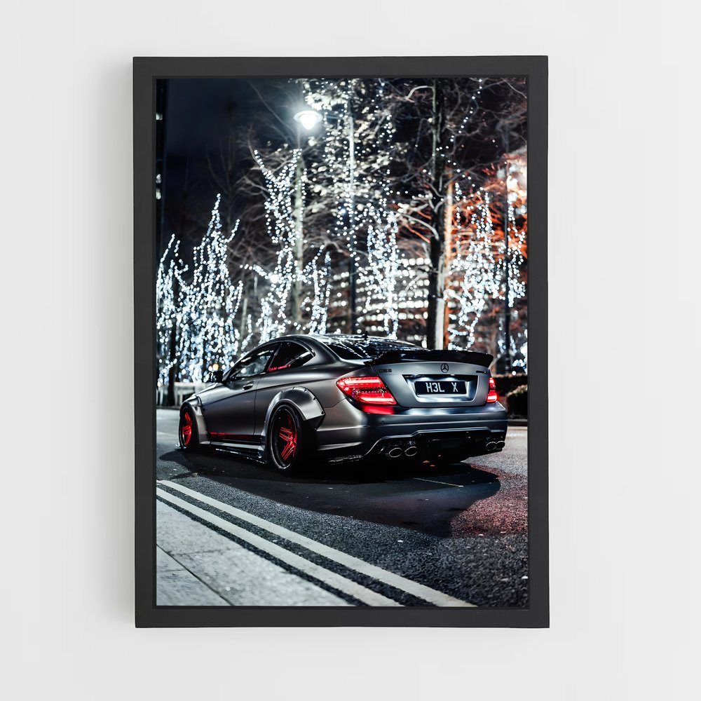 Poster C63 Classic – affiche Mercedes (vue 2)