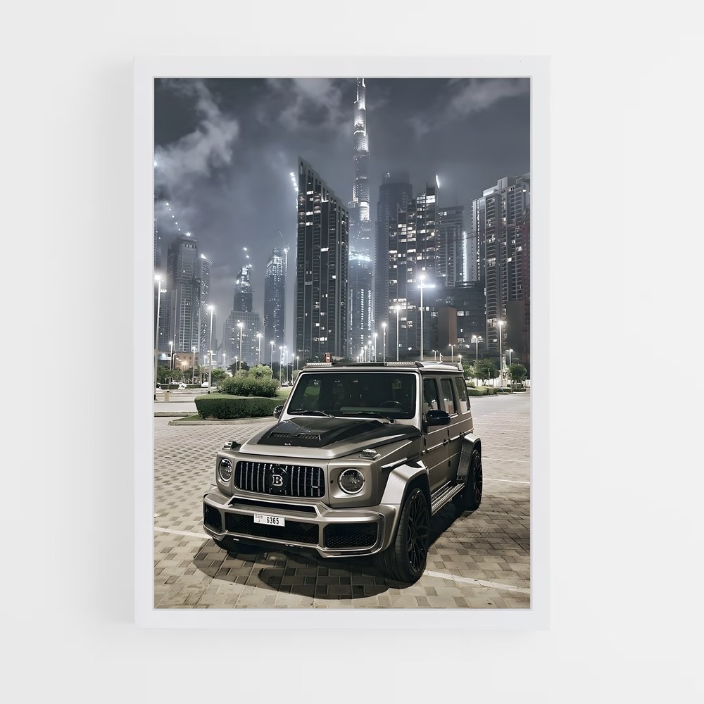 Poster Brabus Class G – affiche Mercedes (vue 3)