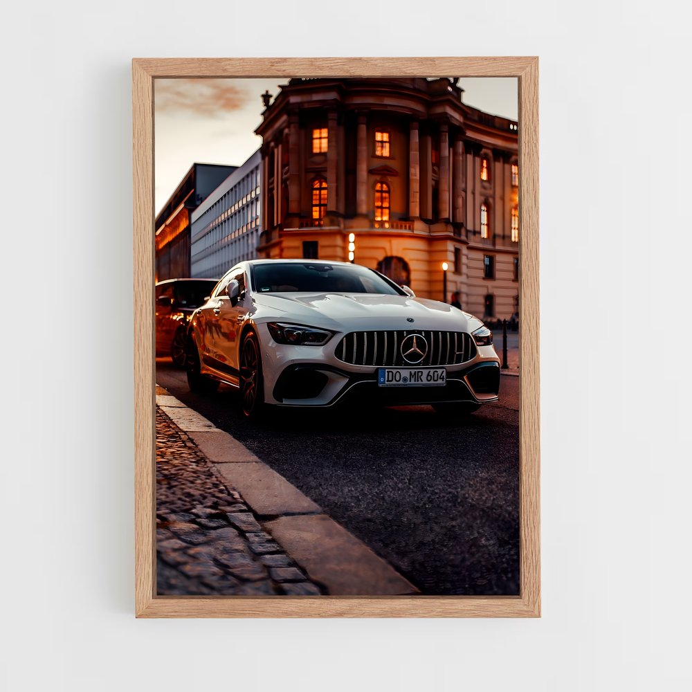 Poster Mercedes AMG S63 (vue 4)