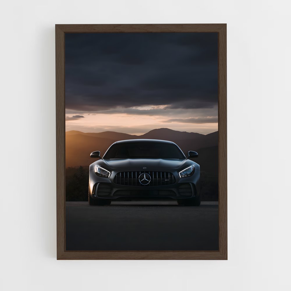 Poster Mercedes AMG GT (vue 5)