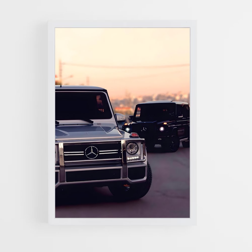 Poster G Wagon – affiche Mercedes (vue 3)