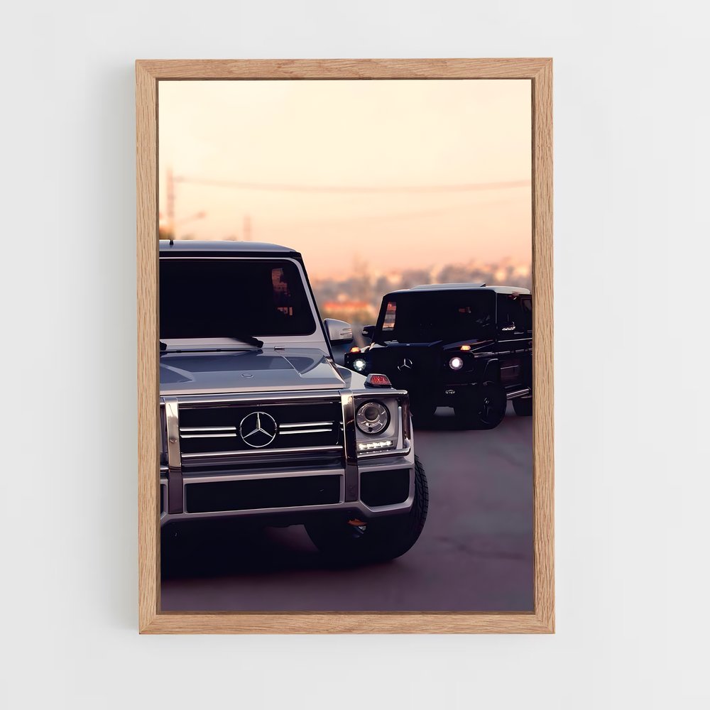 Poster G Wagon – affiche Mercedes (vue 4)