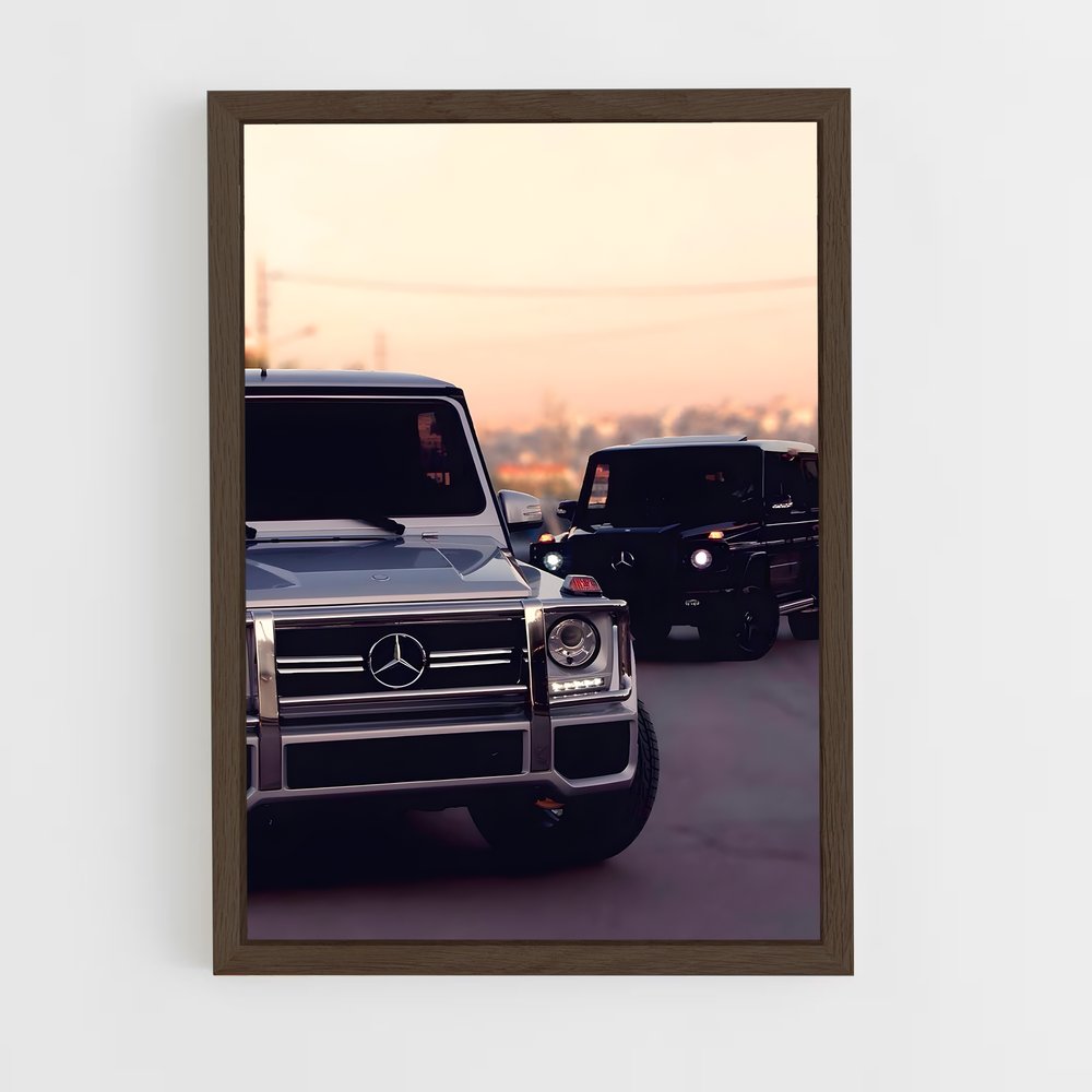 Poster G Wagon – affiche Mercedes (vue 5)