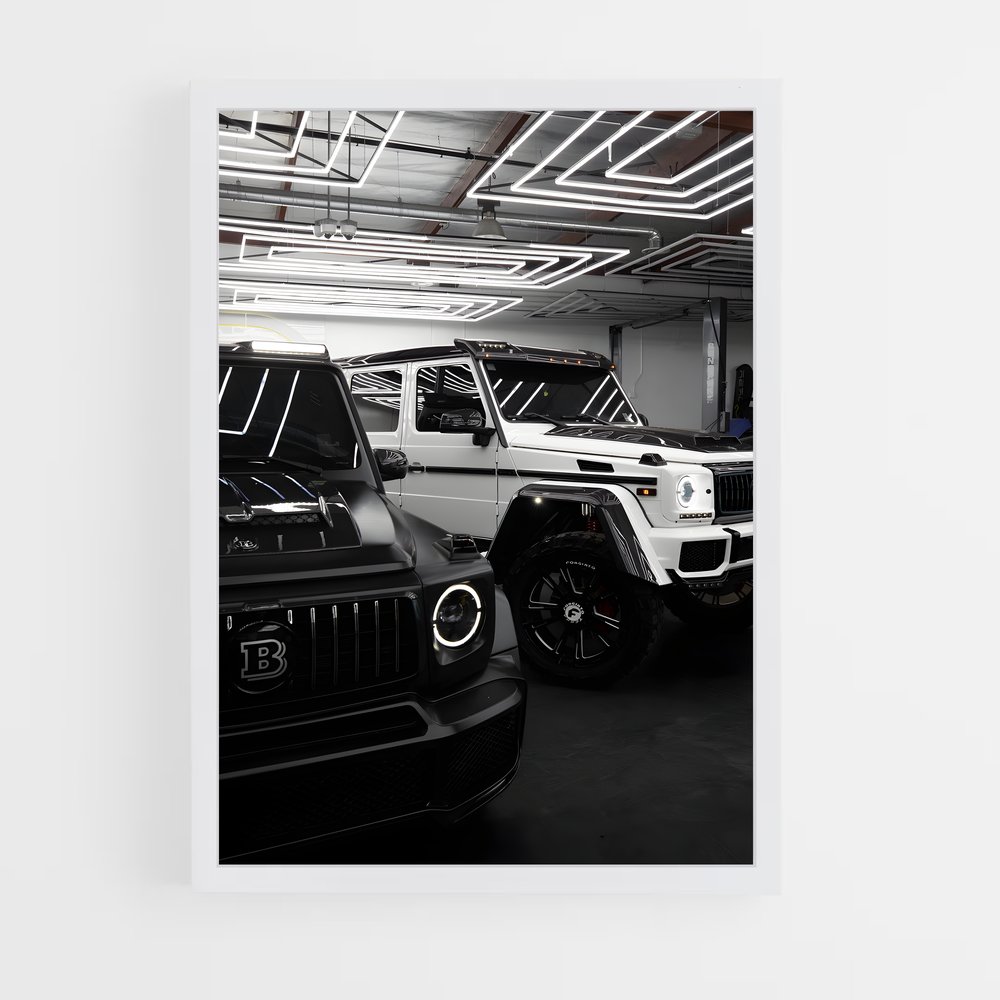 Poster G63 BB – affiche Mercedes (vue 3)