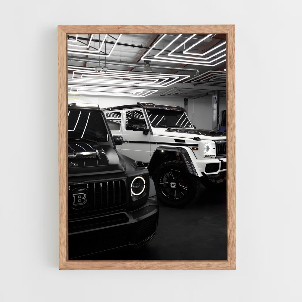 Poster G63 BB – affiche Mercedes (vue 4)