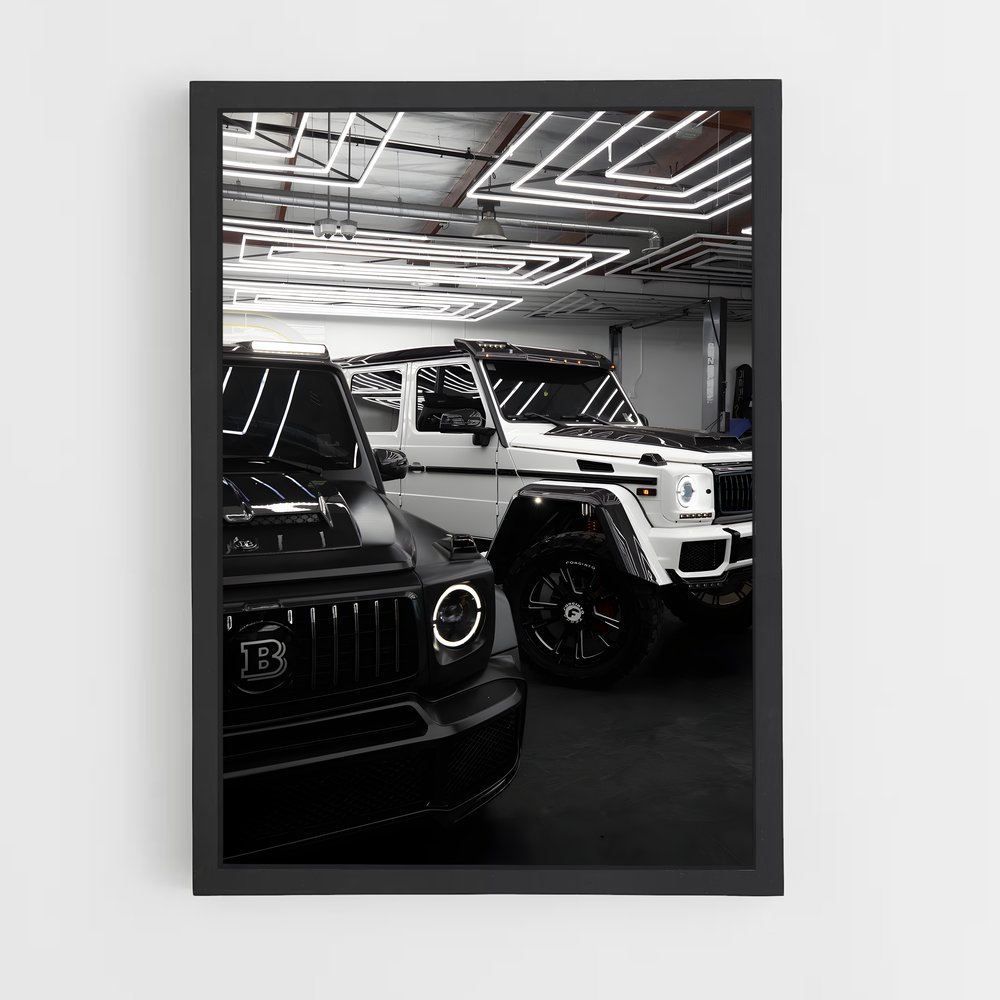 Poster G63 BB – affiche Mercedes (vue 2)