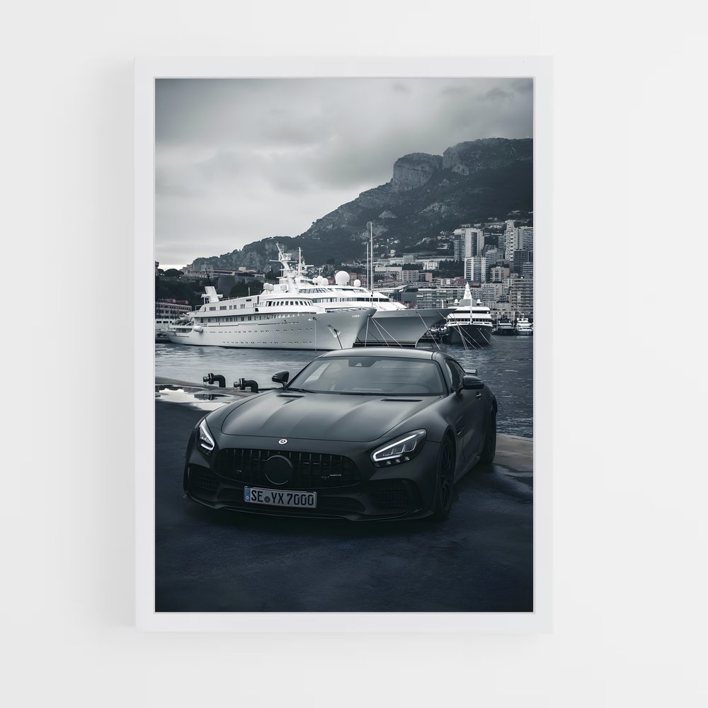 Poster Mercedes AMG (vue 3)