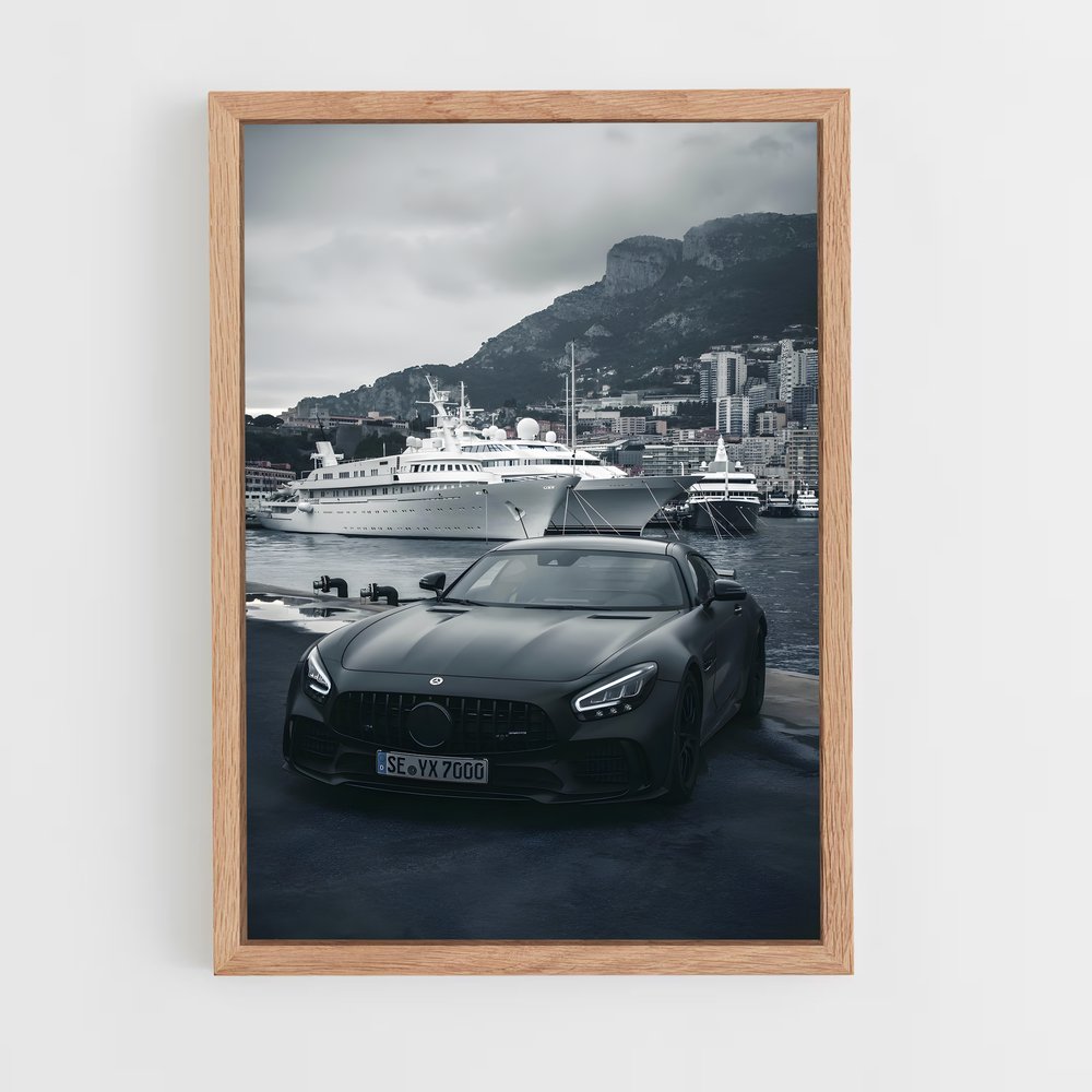 Poster Mercedes AMG (vue 4)