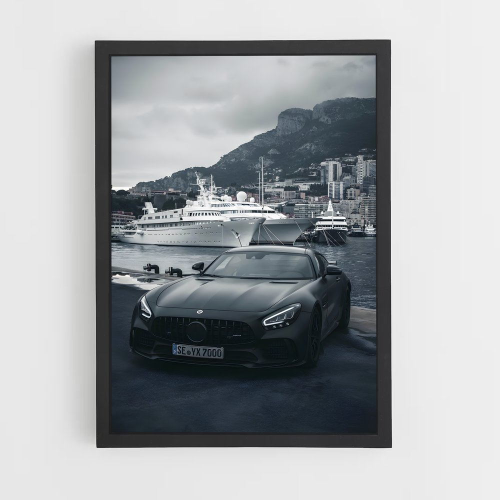 Poster Mercedes AMG (vue 2)