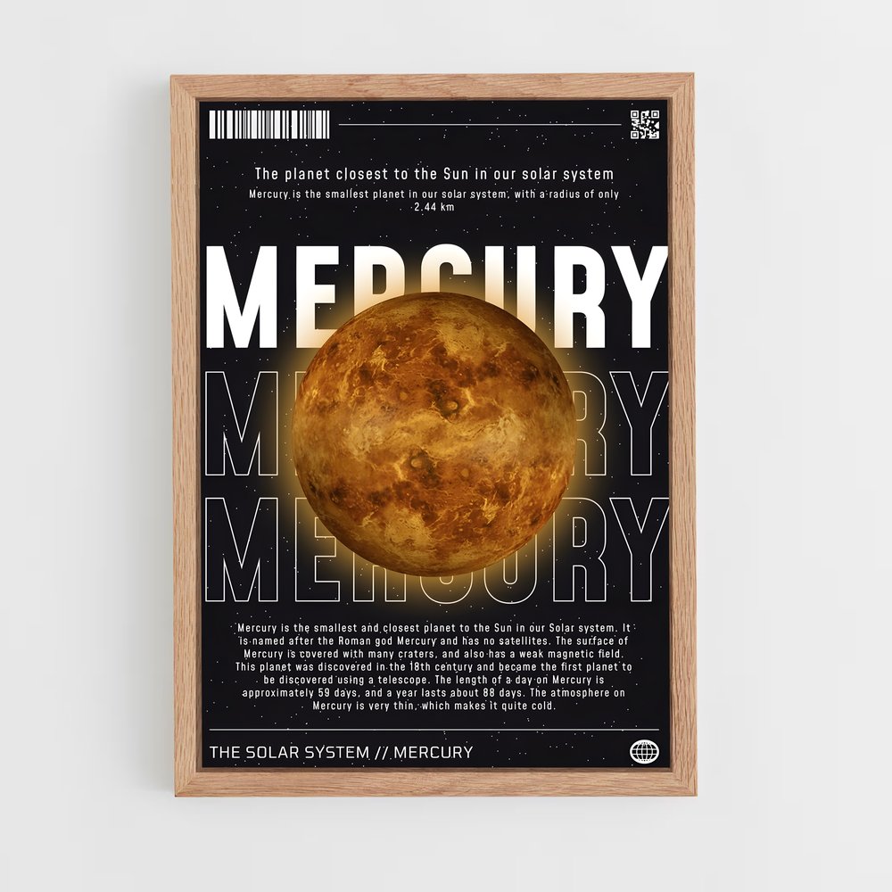Poster Solar Mercury (vue 4)