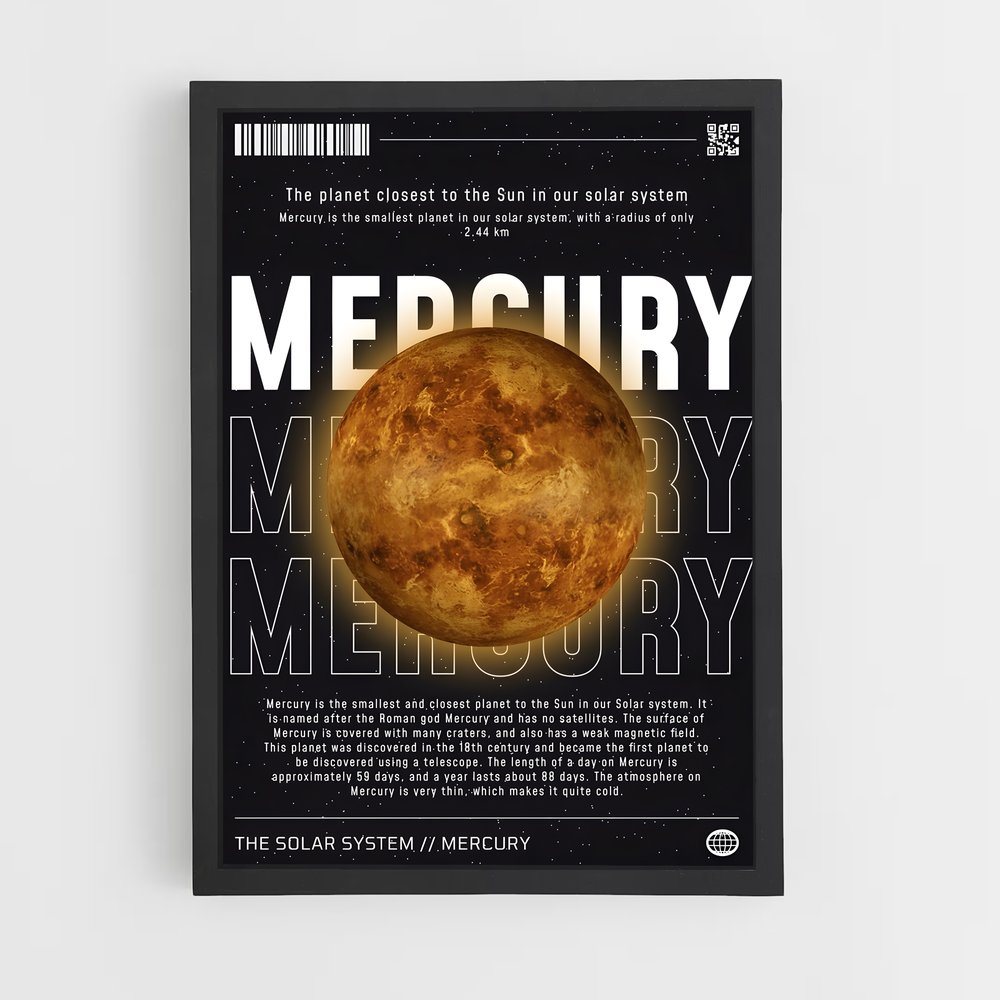 Poster Solar Mercury (vue 2)