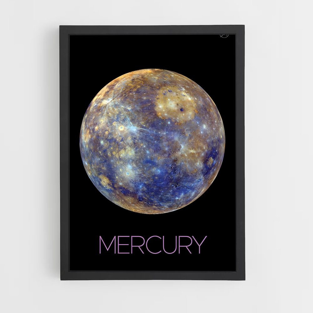 Poster Mercury Étoilé (vue 2)