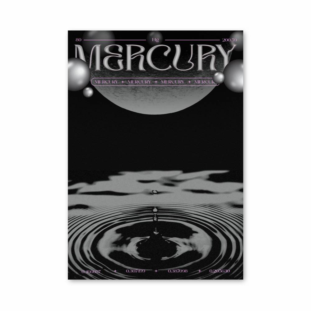 Poster Serpent de Mercure
