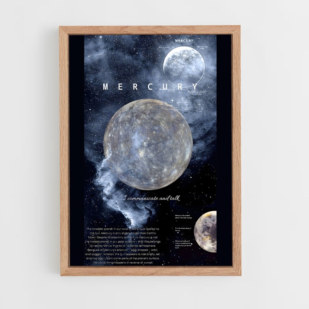 Poster Mercury Cosmique (vue 4)