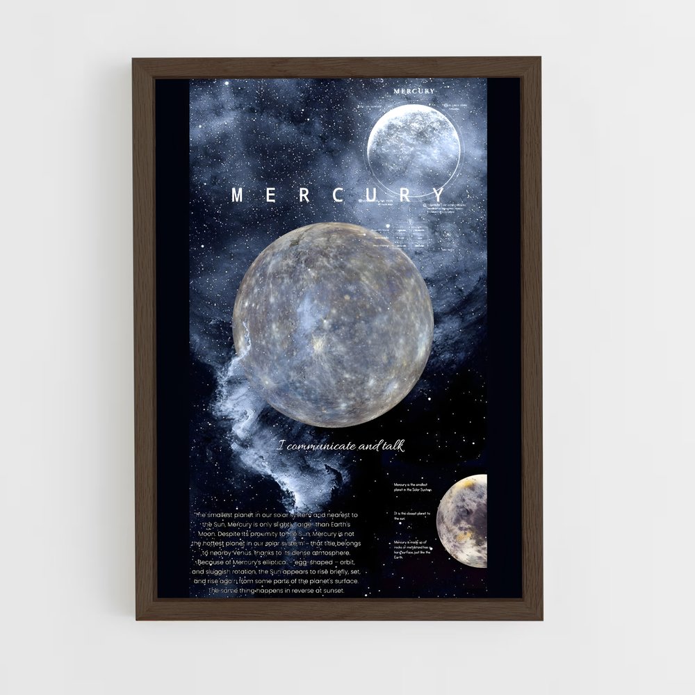 Poster Mercury Cosmique (vue 5)