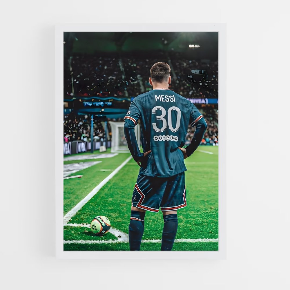 Poster Messi Corner – affiche Football (vue 3)