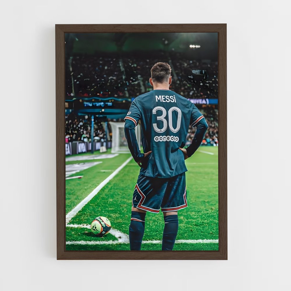 Poster Messi Corner – affiche Football (vue 5)