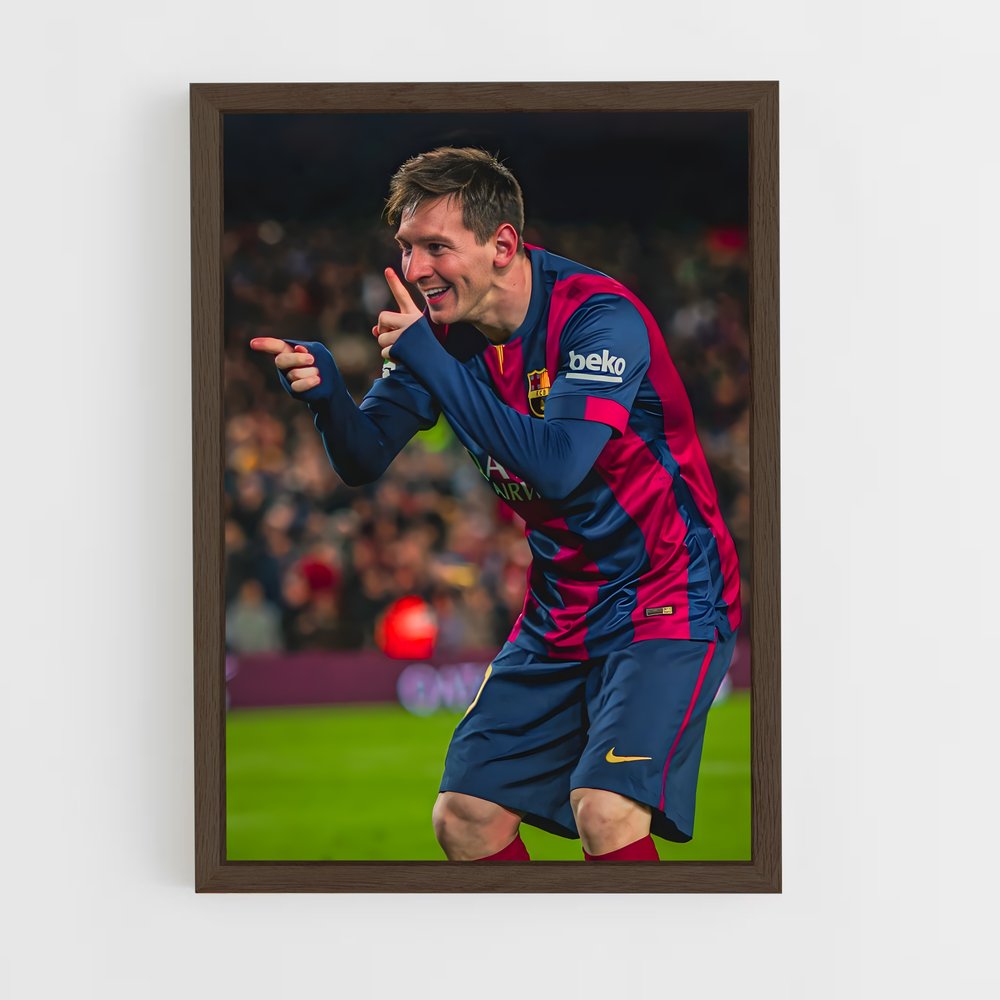 Poster Messi Barca – affiche Football (vue 5)