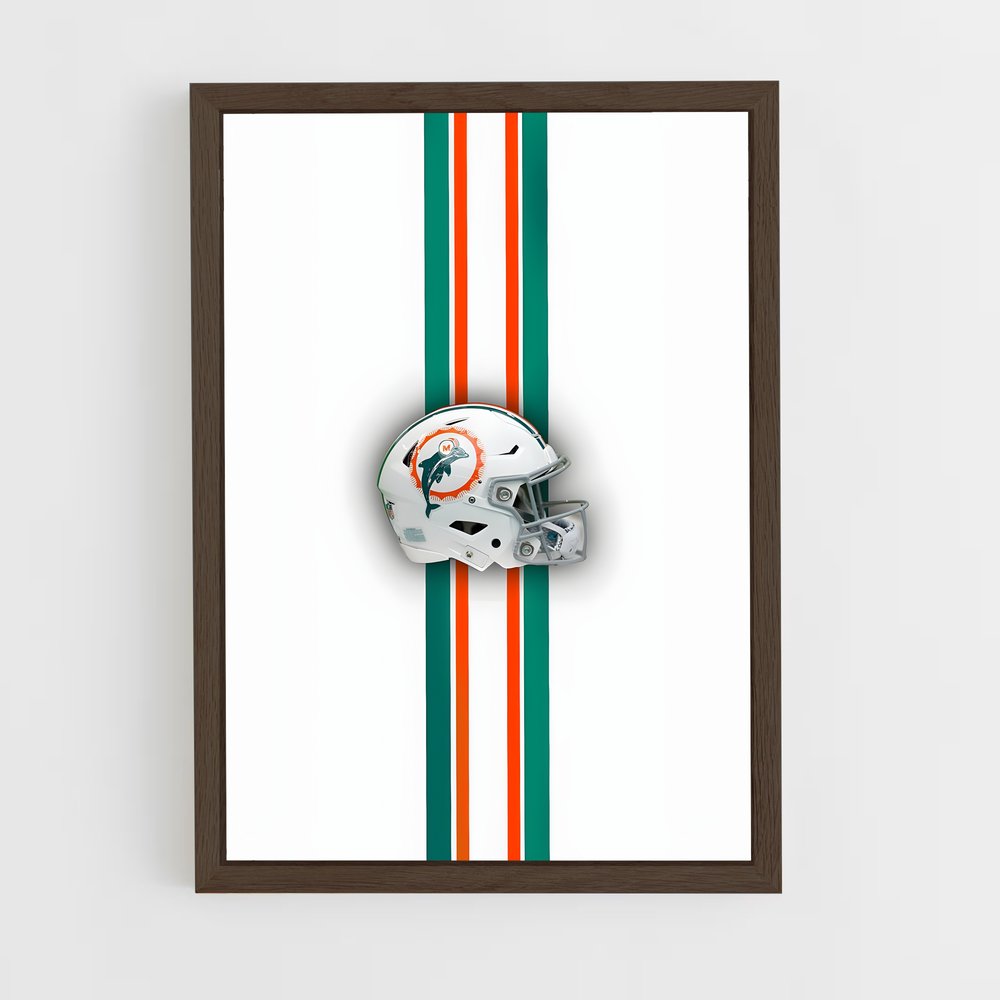 Poster Dolphins Spirit – affiche Football US (vue 5)