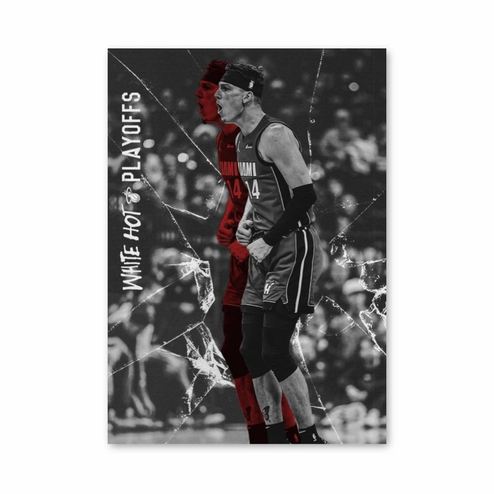 Poster Miami Heat Playoffs – affiche Basketball